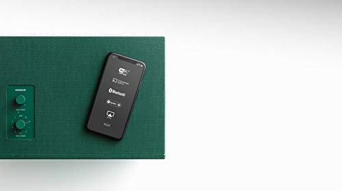 Urbanears Baggen Multi-Room Wireless and Bluetooth Connected Speaker, Plant Green (Certified Refurbished)