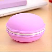 Rodalind Cute Candy Color Macaron Storage Box Pill Case Fashion Jewelry Organizer