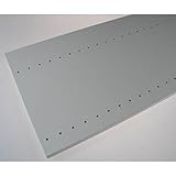 Easy Track Closet 72 in. White Vertical Panel - RV72