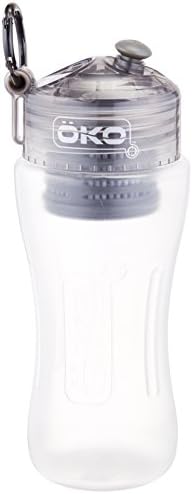 OKO H2O Level-2 Advanced Filtration Water Bottle, 550ml, Carbon