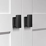 VEHCIL 10 Pack Square Matte Black Cabinet Knobs