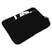 SumacLife Bubble Padded Laptop Sleeve for VAIO Z Canvas 12.3 inch Laptop / Tablet, Dark Knight Black