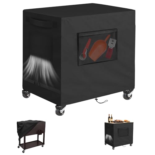SIRUITON Cooler Cart Cover Fits 80-100 Quart