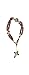 Catholica Shop Devotional Corded Prayer Beads Rosary Bracelet with San Benito St Benedict Medal and Crucifix. Made in Brazil