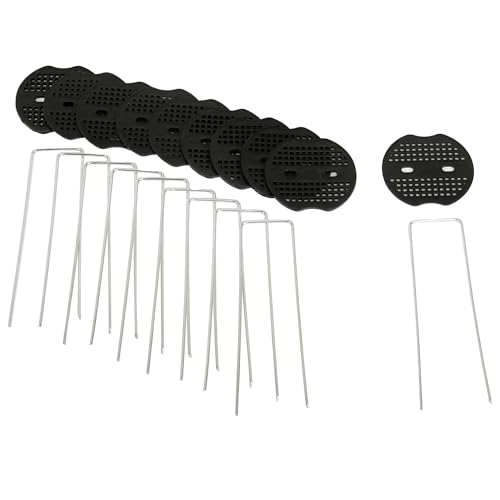 CHAPIN 6-9601: Landscape Staples and Gaskets, for Securing Weed Barrier Fabric,…