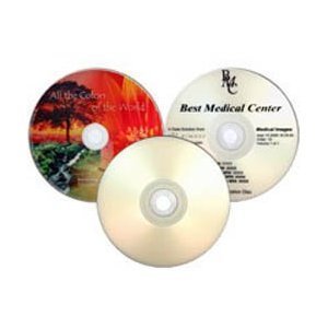 1,000pcs Reliable DVD-R 16x 4.7GB 120Min Silver Inkjet Hub Printable Blank Media Disc