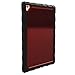 Gumdrop DropTech Clear Case Designed for The Apple iPad 9.7 (6th Gen and 5th Gen) Tablet for K-12 Students, Teachers, Kids - Black/Red, Shock Absorbing, Rugged, Extreme Drop Protection