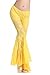 ZLTdream Belly Dance Lace Fishtail Pants for Petite Figure Women Rave Outfit