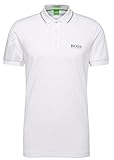 Hugo Boss Collared Polo 'Paule Pro' Shirt, White
