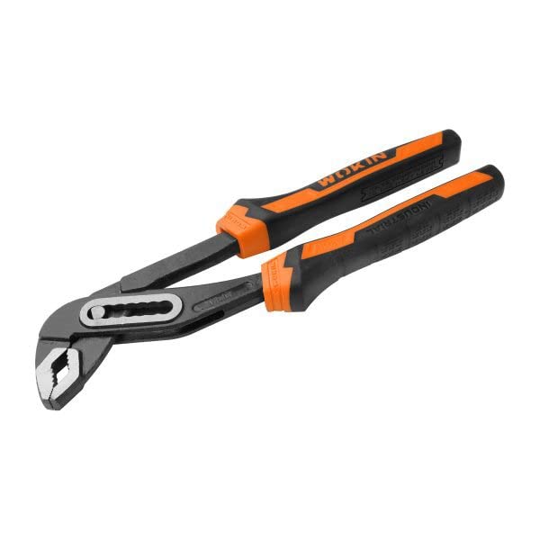 ebuyerfix wokin Industrial Water Pump Pliers, Wide Jaw Capacity, 250mm Quick Change Adjustable Plumbing Grips with Non-Slip Rubber Handle 10 inch