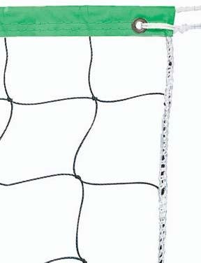 Champion Sports Vinyl Volleyball Nets, Neon Green, 32 x 3-Feet