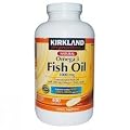 Kirkland Signature Omega-3 Fish Oil Concentrate 1000 mg Fish Oil with 30% Omega-3s (300 mg)Â New Economy Package- 3 packs ( 400 Each)
