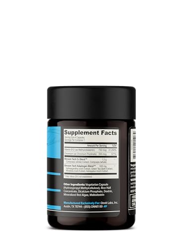 ONNIT Shroom Tech Sport Daily Exercise Support Capsules, Pre Workout Supplement with Cordyceps Mushrooms, Caffeine-Free Dietary Supplement for Daily Energy Support, 28 Count