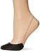 Hue Women's Slingback Sheer Liner With Aloe Sockshosiery, -black, One Size