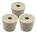 Drilled Rubber Stopper #6 (Set of 3) primary