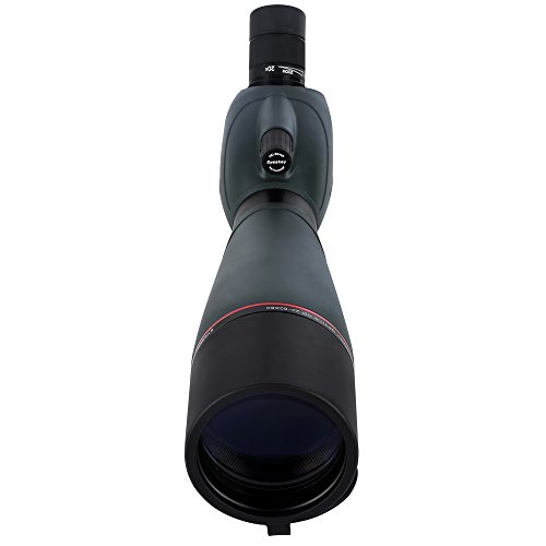 Eyeskey Spotting Scope, Waterproof 20-60x80 Zoom Spotting Scope Telescope with Retractable Eyepiece and Fully Multi Coated Optical Glass Lens, Comes with Carry Pouch and Tripod, Green - Thumbnail 3