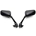 Black OEM Style Racing Mirrors - Compatible with Yamaha YZF R1 / R6 Left & Right (1998-2002)