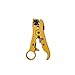 KENTOKTOOL Coax Cable Crimper Kit Tool for RG6 RG59 Coaxial Compression Tool Fitting Wire Stripper with 30 PCS F Compression Connectors