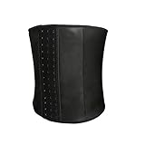 NonEcho Men Strong Tummy Control Latex Waist Trainer Workout Shapewear