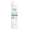 Garnier-Ambre-Solaire-Over-Makeup-Super-UV-Protection-Mist-SPF50-75-ml-With-Hyaluronic-Acid-Light-Texture-Non-Greasy-Spray-Protects-and-Hydrates-Skin-Packaging-May-Vary Garnier Ambre Solaire SPF 50 Super UV Over Makeup Mist for Face, High Protection Against UVA & UVB, Hyaluronic Acid…