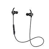 Bluetooth Headphones, ENACFIRE Bluetooth V4.1 Wireless Earbuds aptX Stereo Earphones for Sports with Built in Mic and up to 8H Playtime BT515 (Black)