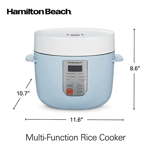 Hamilton Beach Digital Programmable Rice Cooker & Food Steamer,12 Cups