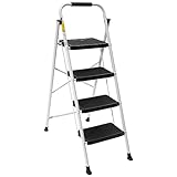 BOCOM 4 Step Ladder, Lightweight Portable Foldable