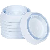 Trapbedbugs Bed Bug Interceptors - Bedbug Traps And Detectors For Bed 8 Pack - Bugs Detector Trap System For Beds - Climb Up Prevention Interceptor Cups - No Pesticides, Chemicals Or Powder - White