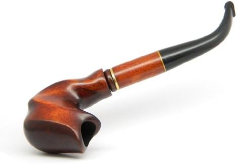 Dr.Watson - Tobacco Smoking pipe "Dali - Nova" Hand made, Pear wood (9mm filter) + Gift Pouch