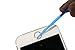 Phone Brush Cleaning Kit With Mini Soft Round Cotton and Felt Tip Brushes, Clean Phone, Tablet, Laptop, or Computer, 3 different size heads, by KC Republic Mini Tippers Phone Cleaning Brush System