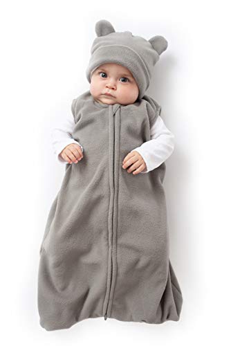 Cuddle Club Bear Wearable Blanket Grey S