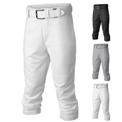 Easton | PRO+ Pull Up Baseball Pant | Youth | Full Length | Elastic Bottom | Yo…
