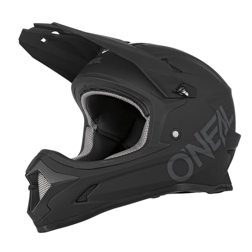 O'NEAL | Mountainbike-Helm | MTB Downhill | Nach Robustes ABS, Ventilationsöffnungen für Luftstrom & Kühlung, ABS Außenschale | SONUS Helmet SOLID | E