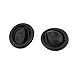 uxcell 100Pcs Industry Anti Static Conductive Rubber Latex Finger Cots Disposable Black