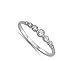 Women's Round White CZ Wedding Ring New .925 Sterling Silver Band Size 6
