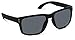 WearMe Pro - Square Matte Frame Mirrored Lens Active Sport Rectangular UV Men Sunglasses (Black, 55)