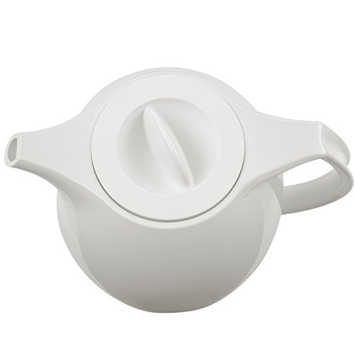 Emsa ELLIPSE 503692 Thermos Jug with Tea Filter 1.0 L White - Thumbnail 3