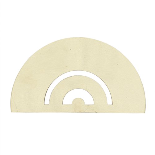 AVOLUTION Measuring Drawing Graphometer Protractor Brass semicircle instrument