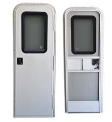 AP Products 015-205998 Polar White RV Entrance Door - Thumbnail 2