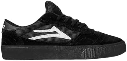 Amazon.com | Lakai Men's Cardiff Skate Shoes, Black Suede, 5.5