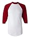 Augusta Men's Baseball Jersey,XL, White/Red