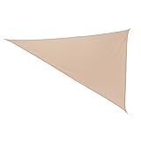 California Sun Shade Shade Sail Triangle Right 15ft x 12ft x9ft Desert Sand