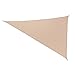 Coolaroo  California Sun Shade Shade Sail Triangle Right 15ft x 12ft x9ft Desert Sand