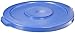 Rubbermaid Commercial Products 1779700 Brute Heavy-Duty Round Trash/Garbage Lid, 10-Gallon, Blue