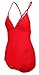 BAWDY Women's Retro One Piece Plus Size Monokini Swimsuit - Designed in USA