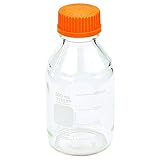 Pyrex 500mL Round Media Storage Bottles, with GL45 Screw Cap, Ea