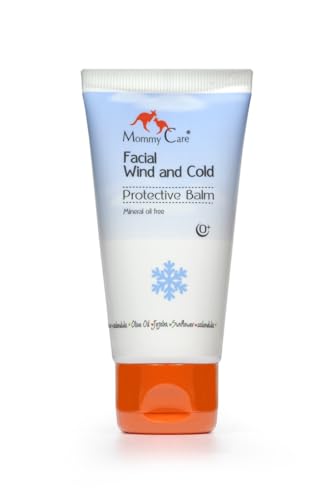 Mommy Care Facial Wind & Cold Protective Balm – Mineral Oil-Free Formula with Calendula, Olive Oil & Jojoba, Soothes & Hydrates Dry, Sensitive Skin for Babies, Kids & Adults, 50ml/1.76 fl oz