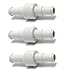 PoolSupplyTown Pool Cleaner Hose Ball Bearing Swivel Connector Fits For 180 280 380 Pool Cleaner Ball Bearing Swivel D20, D-20 -- (3 Pack)