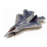Maisto Fresh Metal Tailwinds 1:152 Scale Die Cast United States Military Aircraft : U.S. Air Force Fighter Air Craft with Stealth Technology : F-22 Raptor Plus Display Stand (Dimension: 3-1/2