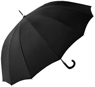 クラシコ メンズ ステッチレザー 高級 紳士傘 軽量４９０ｇ グラスファイバー骨 傘 かさ カサ 大きい 雨傘 おしゃれ ブランド メンズファッション 16本骨 無地